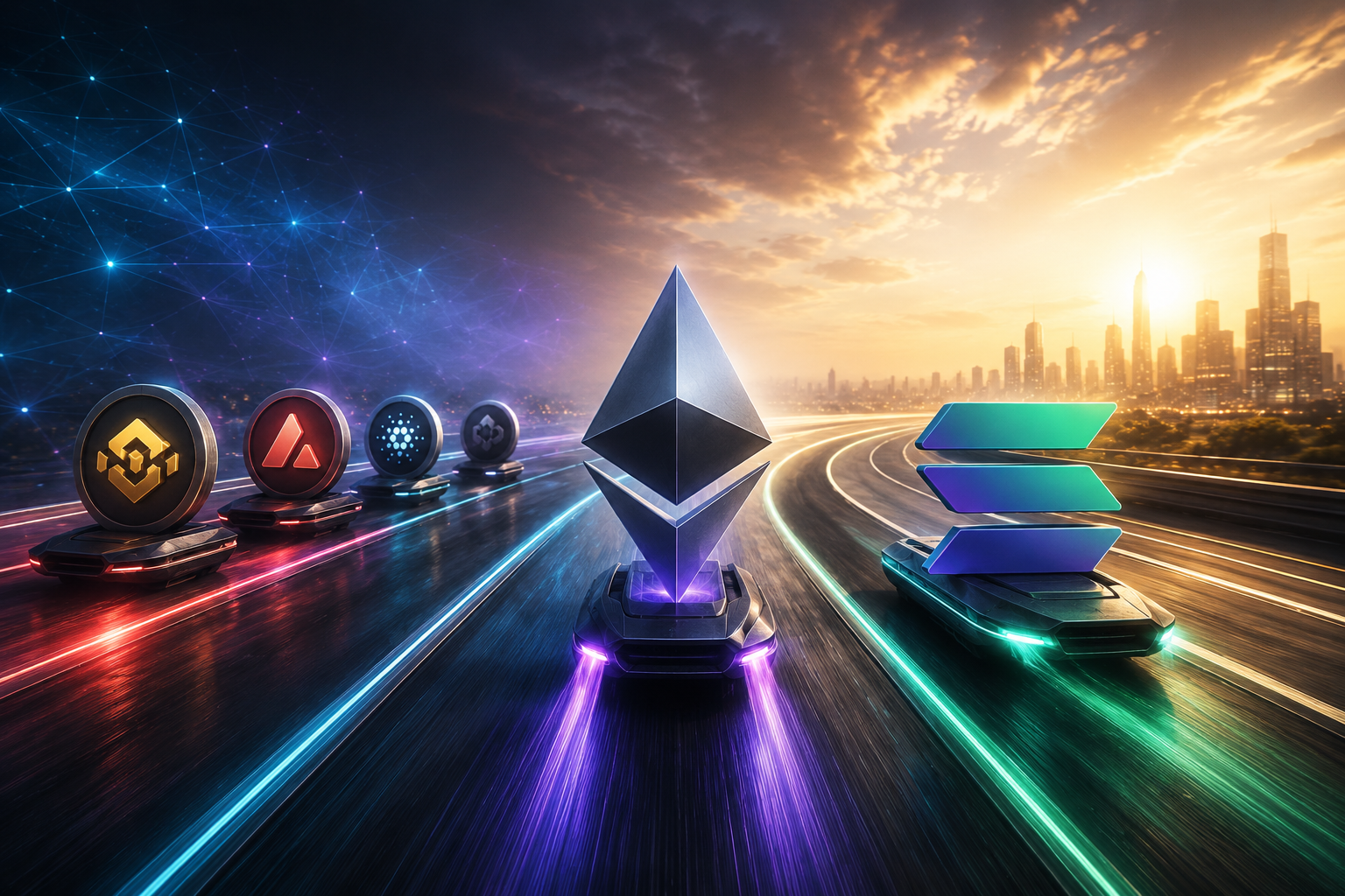 Ethereum vs Solana vs Diğerleri: Hangi Blokzincir Öne Geçer?